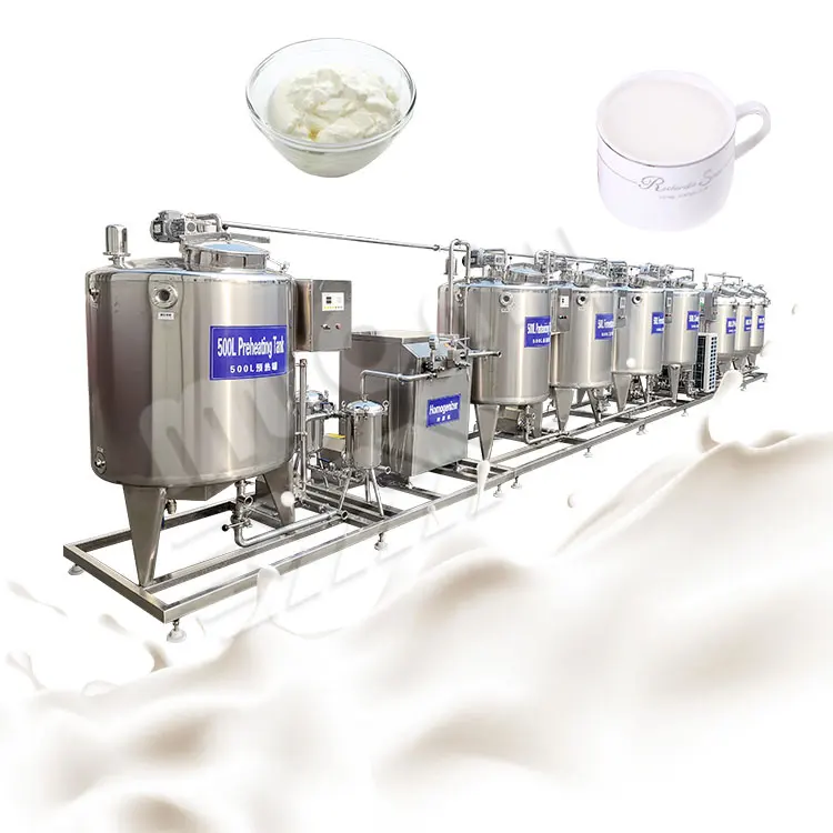 MY Professional Automatic Hot Fermentation Producto lácteo Proceso de fabricación Máquina comercial para hacer yogur