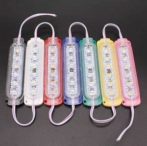 Soğuk beyaz diffüz Led modülü 12V, 2835 6leds 1.2W arka ışık kutusu, flaşlı uyarı lambası bar ,SMD 2835 Led modülü - Product Image 4