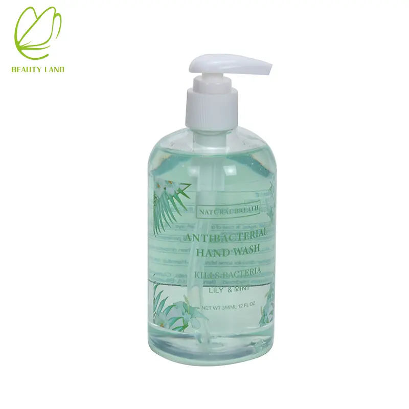 Fornecedores de sabonete líquido orgânico para as mãos com nomes de marcas OEM Lily Mint sabonete líquido perfumado árabe
