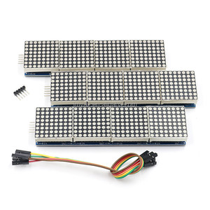MAX7219 Punkt matrix modul steuert Mikrocontroller-Modul 4-in-1-Display mit 5P-Leitung SUNLEPHANT - Product Image 4