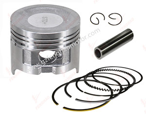 MOTORCYCLE <strong>ENGINE</strong> PARTS PISTON KITS of MOTORCYCLE PARTS for SUZUKI GZ100/BEST125/V125/EG125/<strong>HJ125</strong>-8/DR200 - Product Image 1