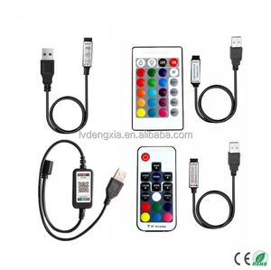 RGB RGBW IR-Fernbedienung für LED-Licht 24-Tasten-Wireless-Tasten-App Stellen Sie die Lichtfarbe und die Modi ein - Product Image 5