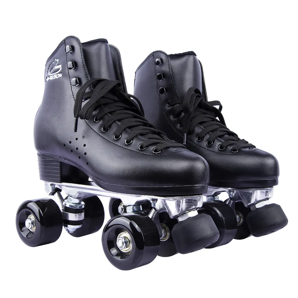 Yüksek kalite 4 tekerlekli kayak ayakkabıları dayanıklı profesyonel kiralama dört tekerlekli paten