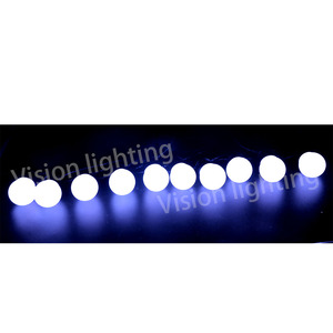IP65 Christmas Outdoor Decoration TTL Single <strong>Programmable</strong> G45 Pixels RGB Ball <strong>String</strong> Light - Product Image 3