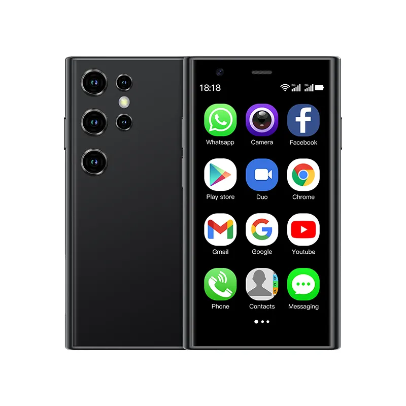 SOYES S23pro ponsel pintar Mini, ponsel pintar 3G tampilan 3.0 inci RAM 2GB ROM 16GB SIM ganda Standby Play Store