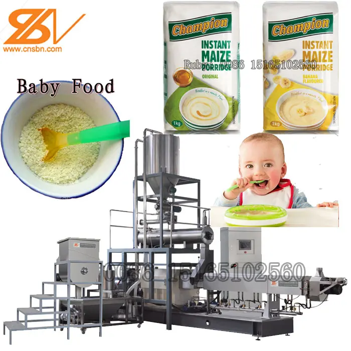 Nutrition instant powder baby food making machine