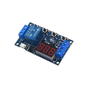 DC 6-30V Timer relè programmabile ritardo relè temporizzatore ciclo modulo con Display a LED 6V 9V 12V 24V Micro USB Smart Home Controller - Product Image 3
