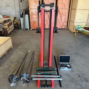 Test accurato della procedura di prova della penetrazione del cono statico CPT del suolo - Product Image 6
