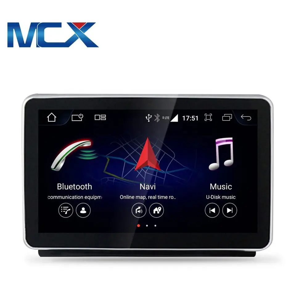 Araç DVD oynatıcı oynatıcı MCX 9 "Android 12 8GB 64GB multimedya Mercedes Benz GLE GLS W166 X166 2015-2018 GPS navigasyon araba radyo