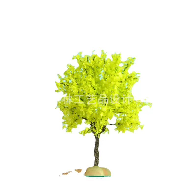 Plantas artificiais DIY para decoração de árvores, acessórios para decoração de árvores, rede de arame, caixa de areia para paisagens, modelo W325