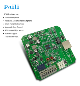Panel de puerta de sistema de intercomunicación de vídeo basado en IP personalizado con cámara de teclado placa principal PCBA para seguridad del hogar - Product Image 5