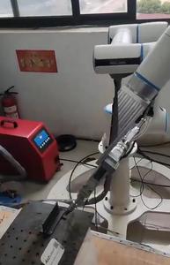 6-осевая система роботизированной руки Автоматическая 3D 1500 Вт 2000 Вт Металлическое волокно Лазерная резка машина компьютерное управление программированием - Product Image 3