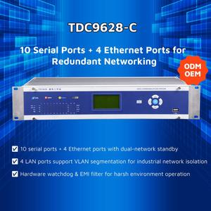 TDC9628-C産業用ゲートウェイ10シリアルポート4イーサネットポートデュアルネットワーク冗長プロトコルコンバータEMS SCADA - Product Image 4