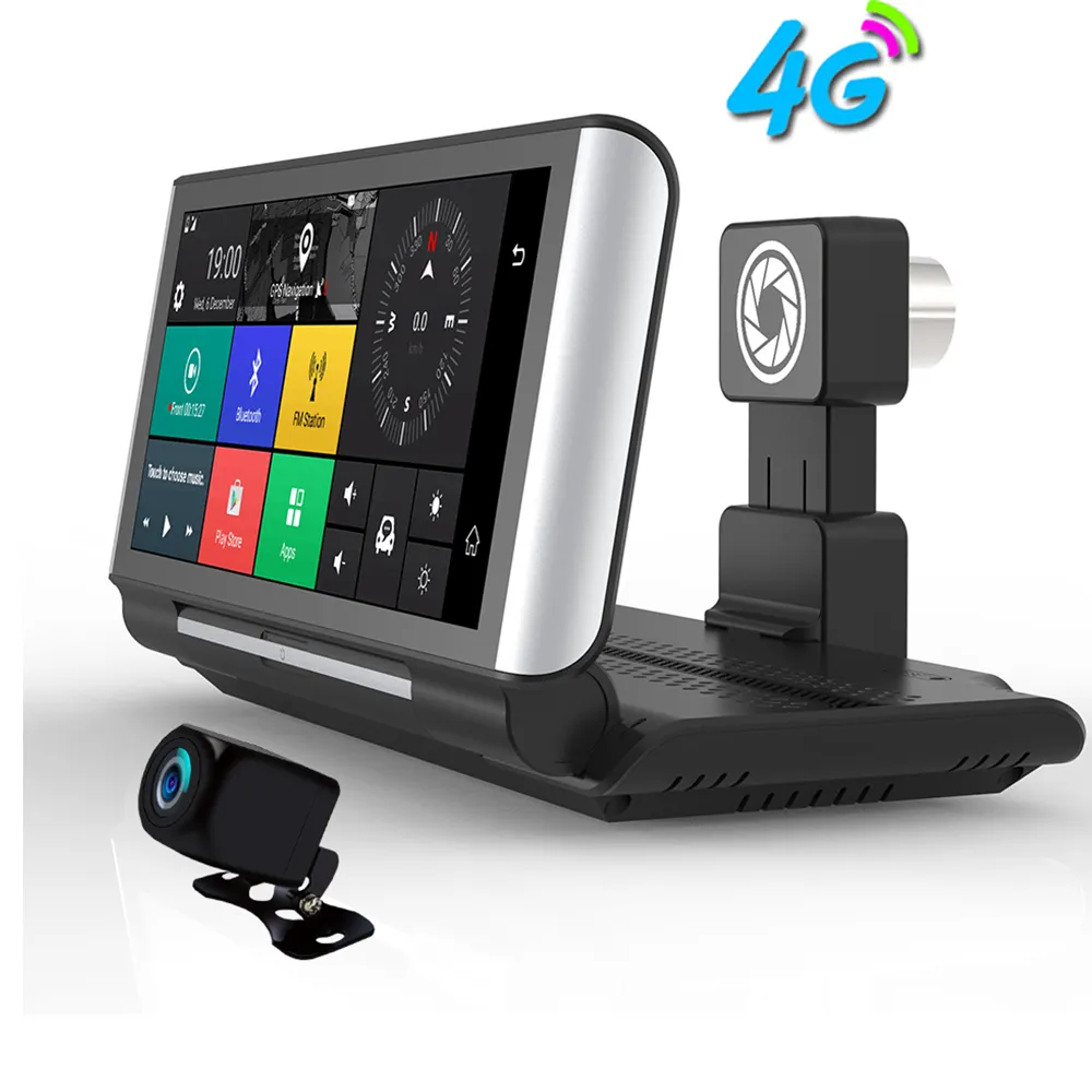 4G ADAS Cars Dashcam Android 8.1 All-purpose Driving Recorder Car Navigator GPS Navigator Dash Video DVR Camera Loop FHD 1080P