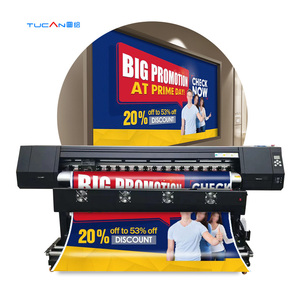 Stampante digitale in vinile 1.6m 1.8m dx5 i3200 xp600 plotter grande formato tela flex banner stampante eco solvente - Product Image 6