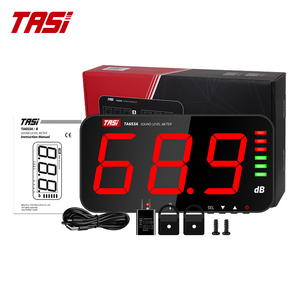 Medidor de nivel de sonido Digital TASI TA653A, Monitor de ruido interior de 220V, Sensor incorporado, LED pantalla grande, medición de máquina de 1 año - Product Image 6