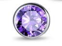Purple diamond