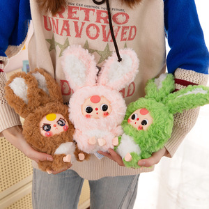 Labubu Trendy Three-Year-<strong>Old</strong> Rabbit Vinyl Doll New <strong>Style</strong> Plush <strong>Toy</strong> for Girls and Children Inspired by Frozen Character Labubu - Product Image 4