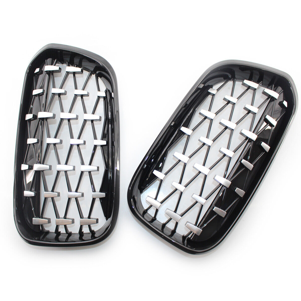 Cadre texturé en fibre de carbone avec doubles lignes noires brillantes
