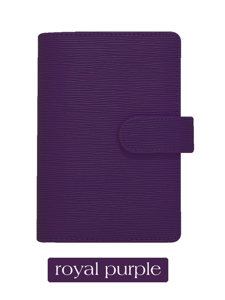 Royal Purple with gold rings