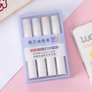 New Arrival School Student <strong>Highlighters</strong> Set Soft <strong>Tip</strong> Drawing Marker Pens Colored Pens Stationery Set - Product Image 3
