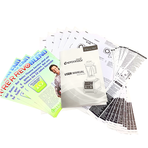 Custom Printing Products User's Manual Custom Printing Service Instruction <strong>Booklet</strong> for <strong>All</strong> Products - Product Image 2