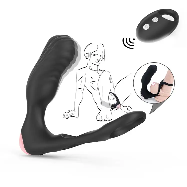Fabricants en gros pas cher vente chaude populaire mâle massage de la prostate vibration plug anal stimulation du point G