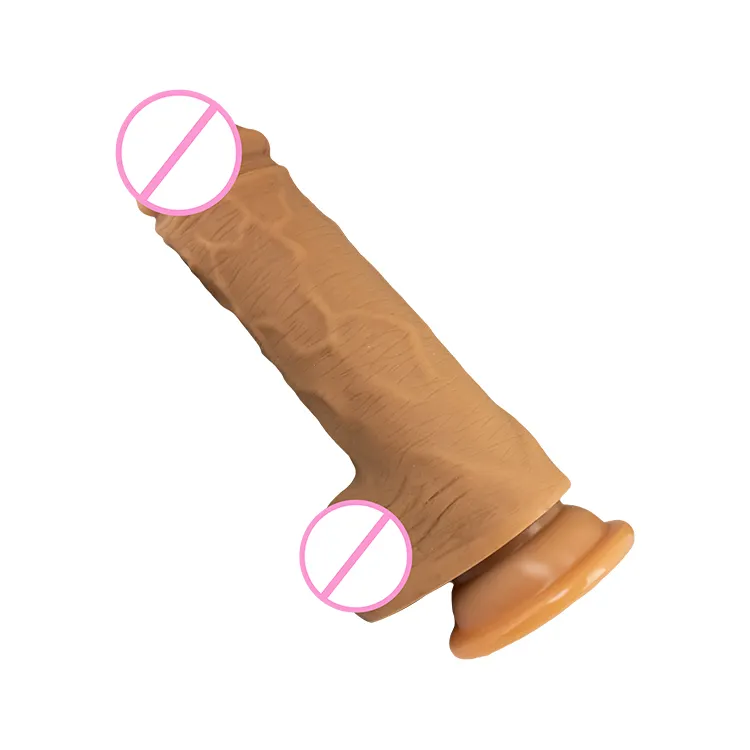 Dildo realista e macio, brinquedo sexual de alta qualidade com dildo