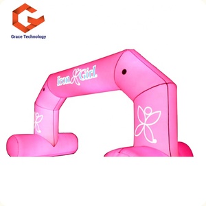 Thể Thao Ngoài Trời Racing Arch LED Chiếu Sáng Inflatables Arch Bắt Đầu Kết Thúc Dòng Inflatable Entrance Đối Với Sự Kiện - Product Image 2