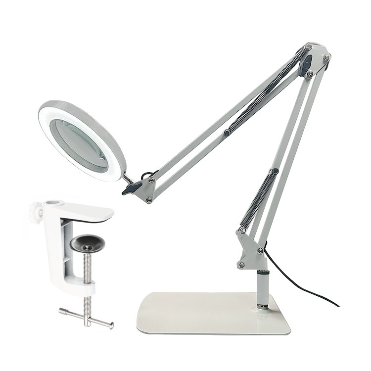 16-white appearance-dimming color-aluminum clip-iron base