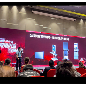 Crtly đôi màn hình tự dịch vụ in ảnh tầng thường vụ <span class=keywords><strong>kiosk</strong></span> tương tác - Product Image 3