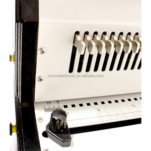 Custom SW2500A Multipurpose 2in1 Strip Comb Book Binder 25sheets Manual Wire Book <strong>Binding</strong> Machine for Office - Product Image 5