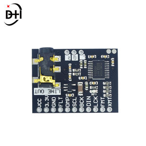 For <strong>Raspberry</strong> <strong>Pi</strong> pHAT Sound Card I2S interface PCM5102 DAC Module 24-bit <strong>Audio</strong> Board With Stereo Jack Beyond ES9023 PCM1794