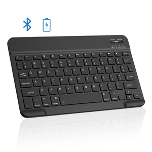 Slim Rechargeable Compact Layout Computer Wireless <strong>Keyboard</strong> Portable Tablet <strong>Keyboard</strong> Mini <strong>bluetooth</strong> <strong>Keyboard</strong> - Product Image 1