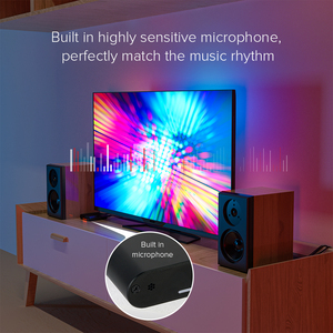 TV Backlight Full Set Ambient Device PC Monitor 4K HDTV Dream Lighting HDMI Compatible Computer Kit WS2812B <strong>LED</strong> Strip Light 5V
