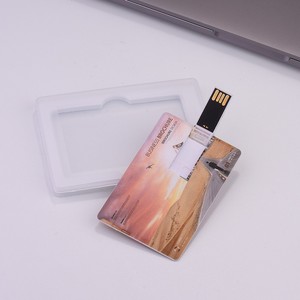 工厂廉价促销定制徽标USB存储卡128mb至64GB USB记忆棒Pendrive信用卡2.0笔式驱动卡USB闪存驱动器 - Product Image 6