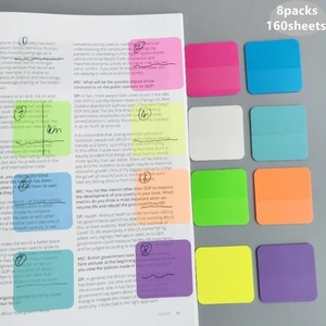 灵活不同形状快速方便透明便签不干胶宠物纸学校办公室使用 - Product Image 2