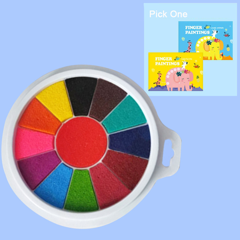 Ink Pad+Finger Painting Book