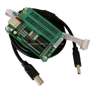 Stock PIC K150 Microcontrolador USB Programador automático con cable ICSP Tipo de placa de pruebas