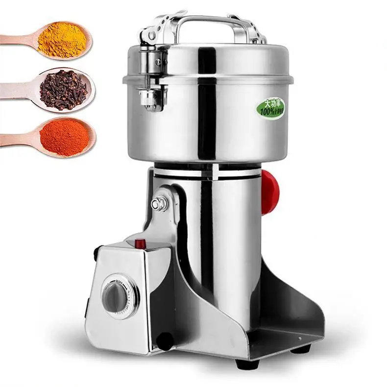 Best quality Stainless steel grain grinder for commercial ultrafine wheat seasoning grinding and grinding