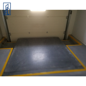Nivelador de muelle de labios telescópico eficiente Variable 800mm 900mm 1000mm Tamaño de labios Planta de fabricación al por menor Carga Descarga Tipo AGV