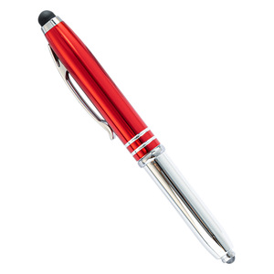 Custom <strong>3</strong> <strong>in</strong> <strong>1</strong> Multifunction Stylus Led Light <strong>Pen</strong> With Logo Print for Gift - Product Image 5