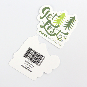 Custom Personalize Waterproof Scratch Resistant PVC QR <strong>Code</strong> Die Cut Stickers for Gifts - Product Image 5