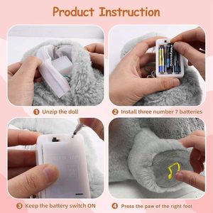 Good <strong>Selling</strong> Sound Machine with Music Lights &amp; Breathing Motion for Newborns Baby Toy Soothe 'n Snuggle Elephant Portable Plush - Product Image 3