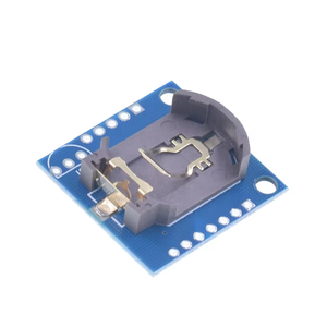 24C32 bellek DS1307 saat elektronik modülleri ve pil olmadan kitleri ile minik I2C RTC modülleri