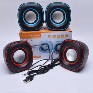 Mini altavoz USB para ordenador, fuente de sonido con cable de 3,5mm para ordenadores de escritorio para cine en casa, comunicación auxiliar, solución de espacio pequeño - Product Image 4
