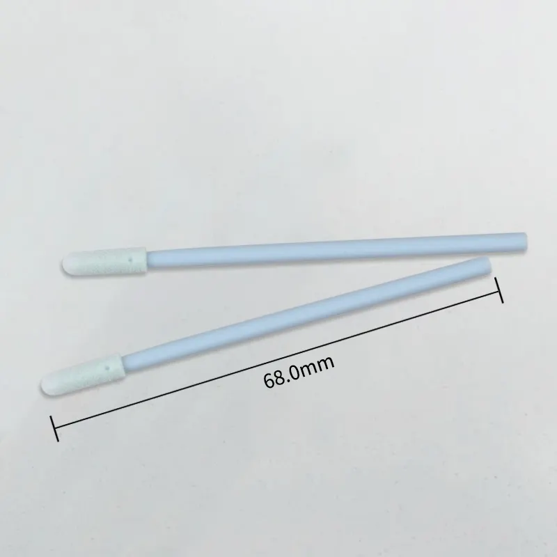 Swabs suppliers open cell cleanroom foam tipped lint free swabs for cleaning keyboard  electronics  semiconductor  hard disk