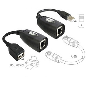 USB UTP Extenderขยายอะแดปเตอร์กว่าเดี่ยวRJ45เครือข่ายอีเธอร์เน็ตCAT5eเคเบิ้ลถึง50เมตร150FT - Product Image 2