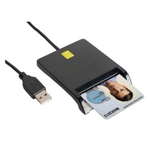External USB ATM Smart <strong>Card</strong> <strong>Reader</strong>/ CAC Comm Access <strong>Card</strong> <strong>Reader</strong> Writer - Product Image 2
