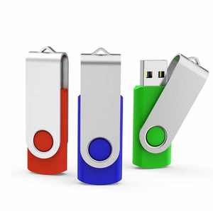 Best Promotional <strong>Custom</strong> USB <strong>Flash</strong> Drives <strong>OEM</strong> ODM Swivel Pendrive with Logos 512MB to 128GB Capacities Plastic USB 2.0 Interface - Product Image 5